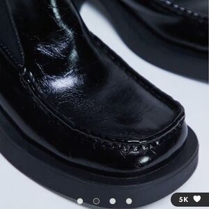 Topshop Black Ankle Boots